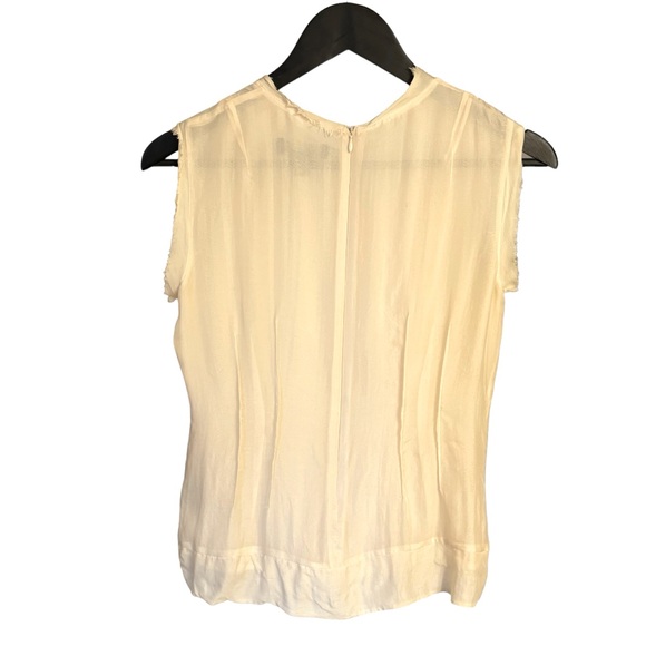 ABS Platinum Allen Schwartz Silk Top - Picture 2 of 4